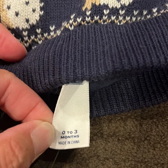 Janie and Jack 0-3 months hat - Picture 4 of 4